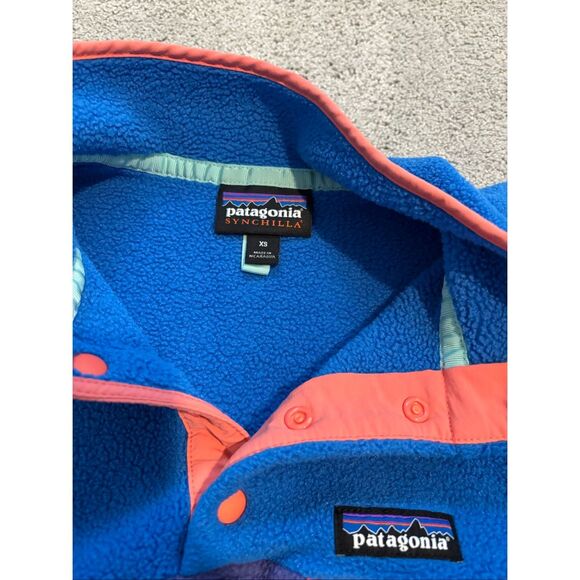 NWOT PATAGONIA lightweight Synchilla t snap fleece, XS $160 E17 - Picture 5 of 9
